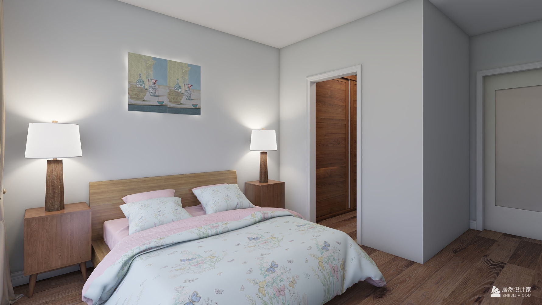 其它风格三室两厅装修设计效果图