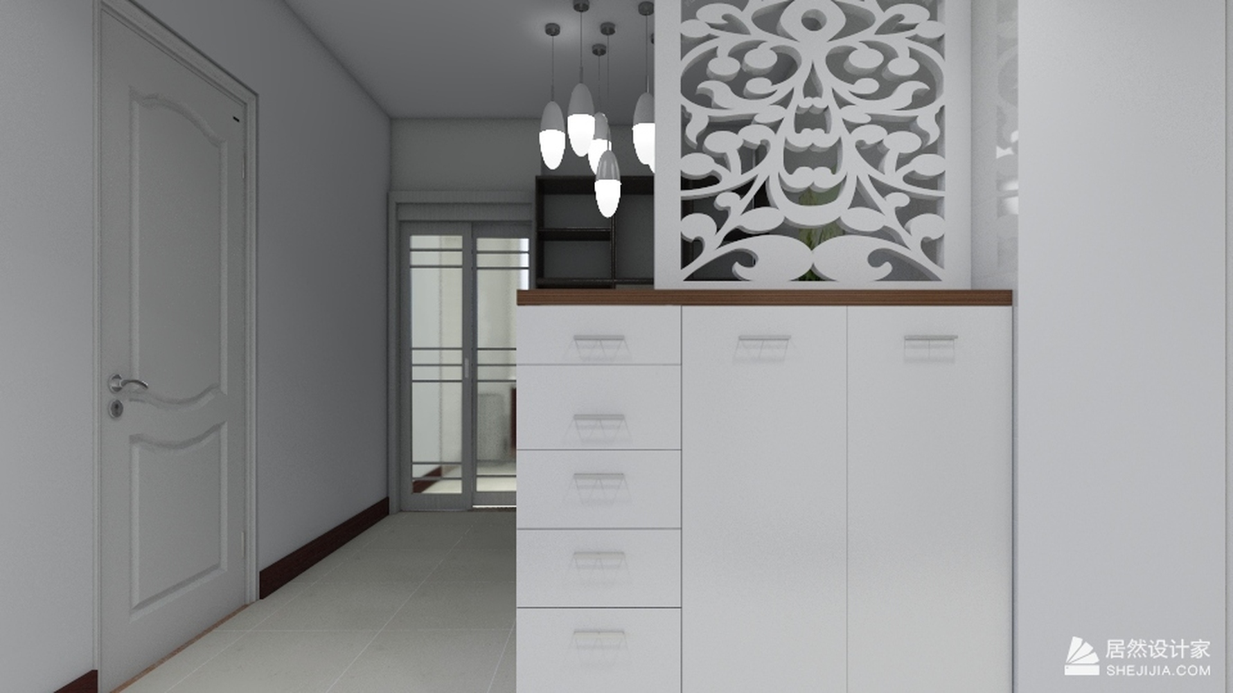 其它风格两室一厅装修设计效果图