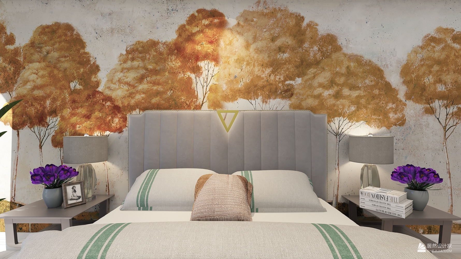 其它风格三室两厅装修设计效果图