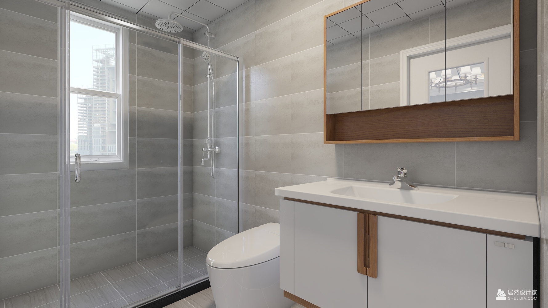 其它风格三室一厅装修设计效果图