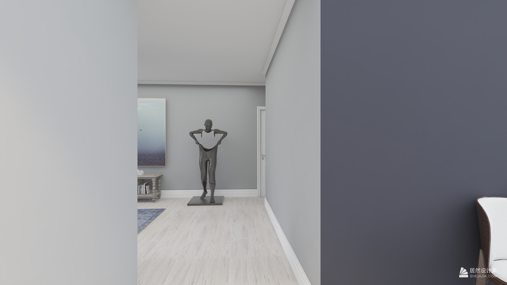 其它风格三室两厅装修设计效果图