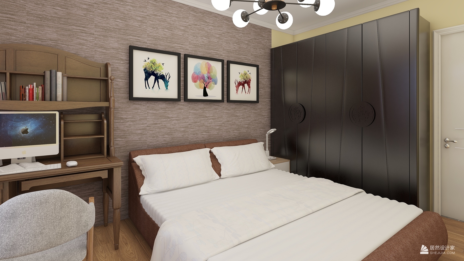 其它风格两室两厅装修设计效果图