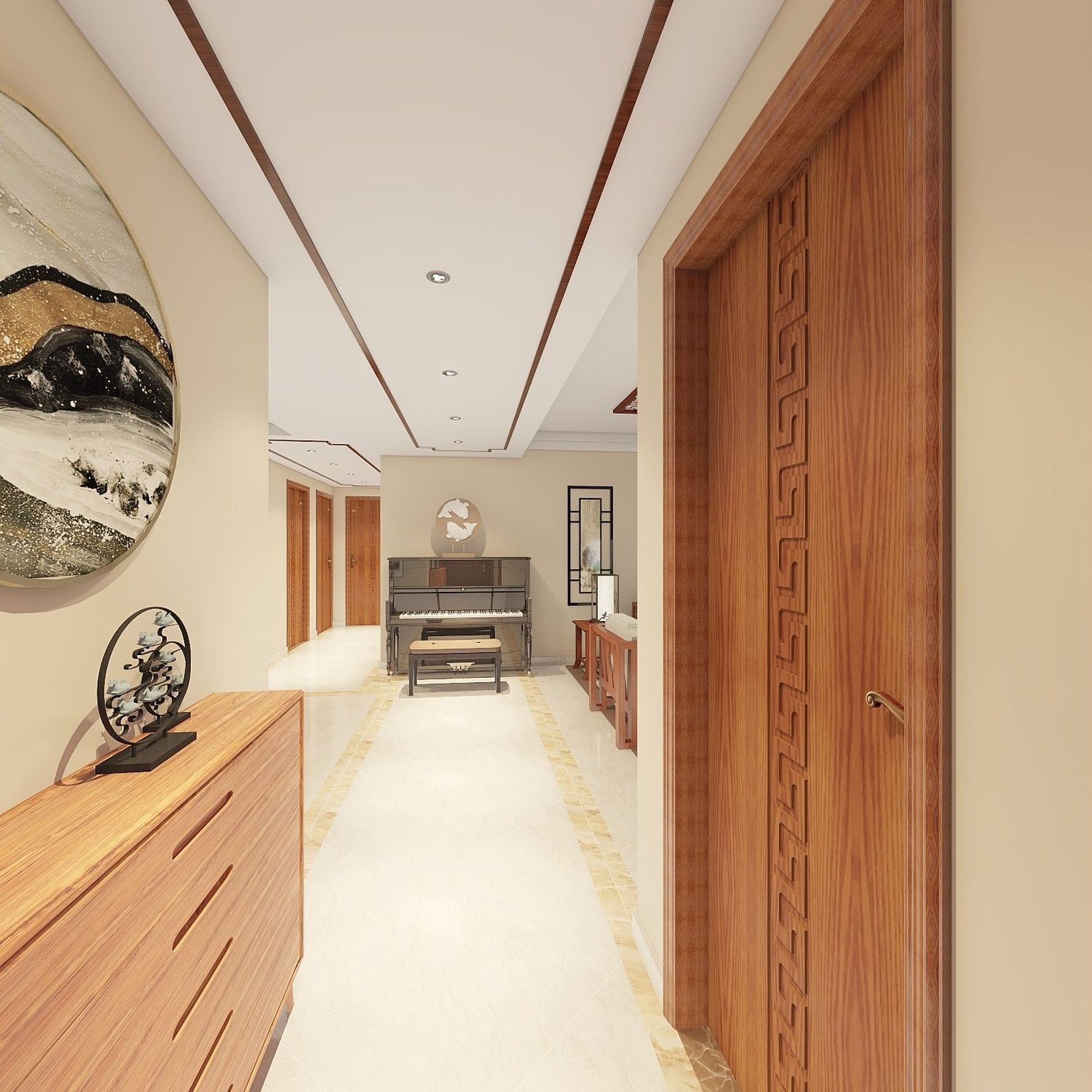 其它风格四室一厅装修设计效果图