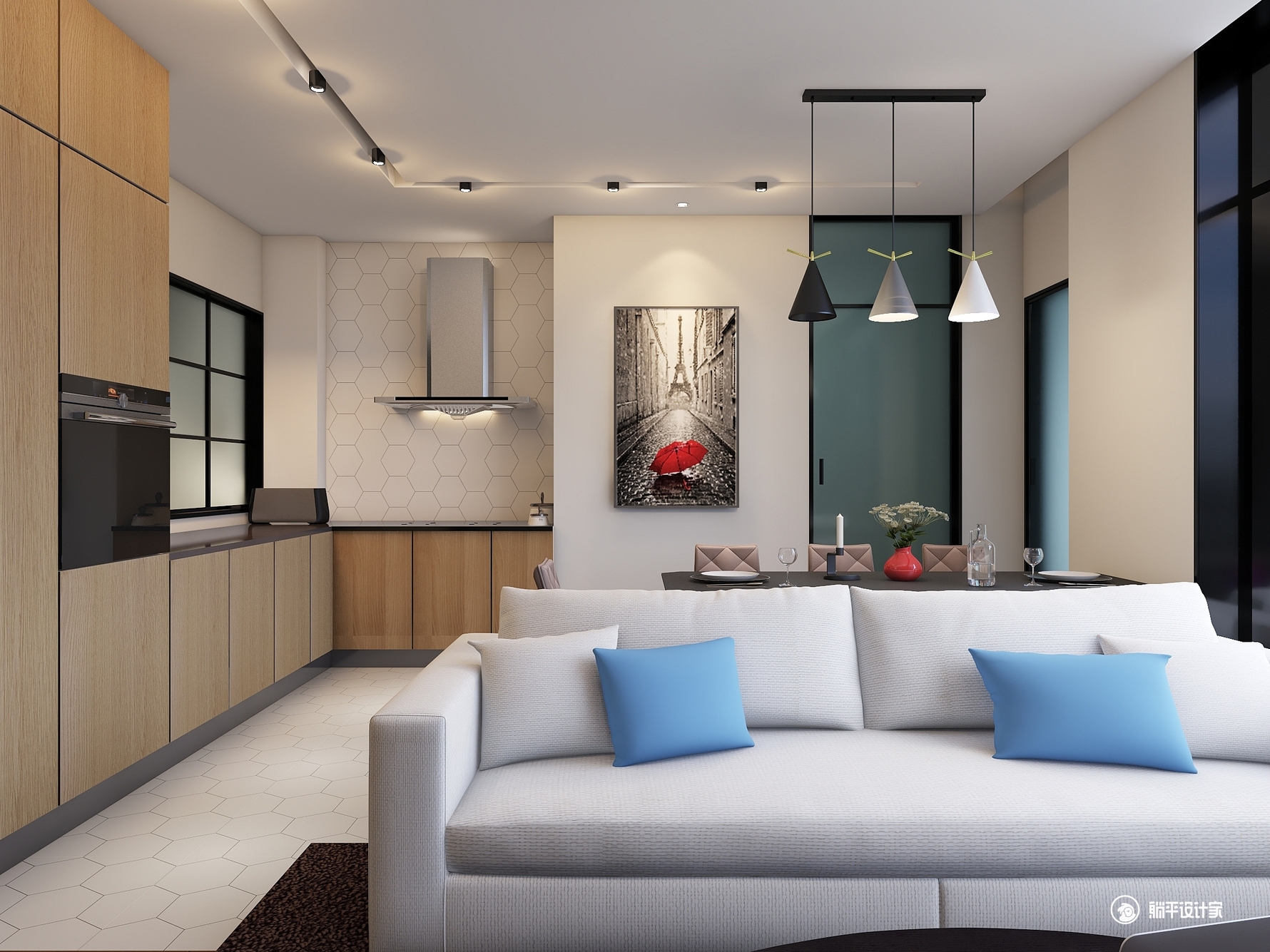 其它风格一室一厅装修设计效果图