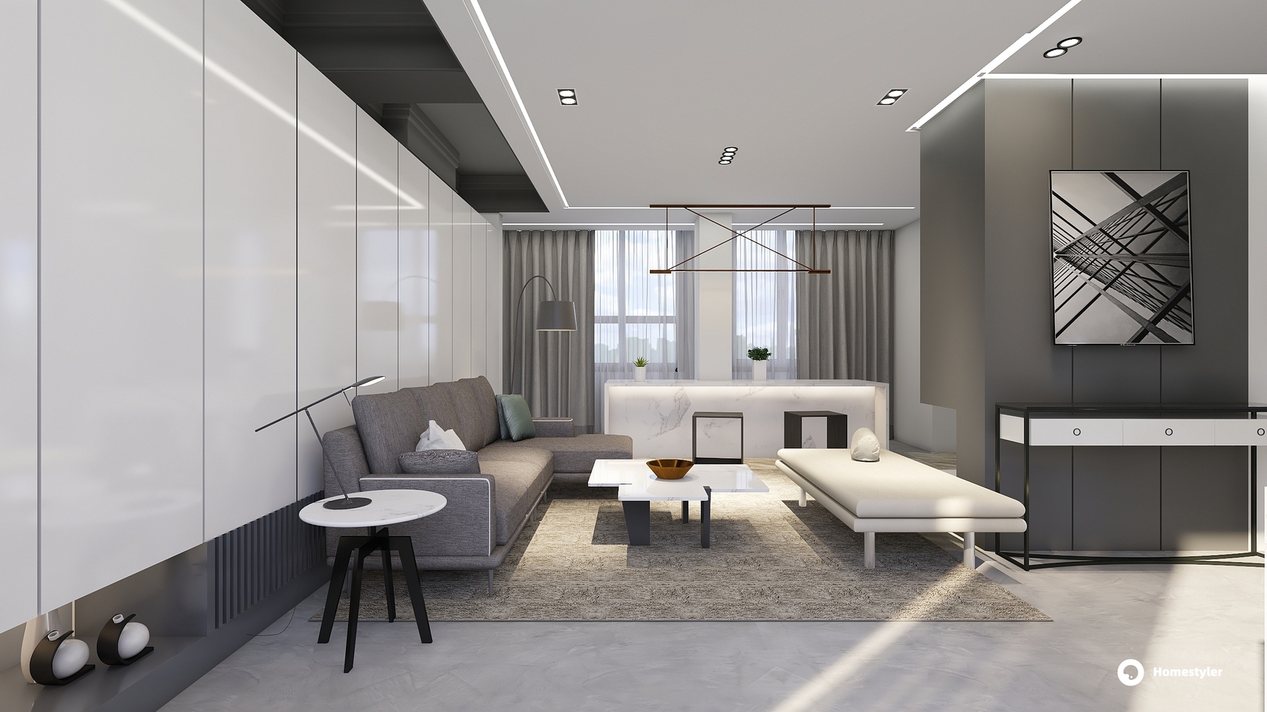 其它风格一室两厅装修设计效果图