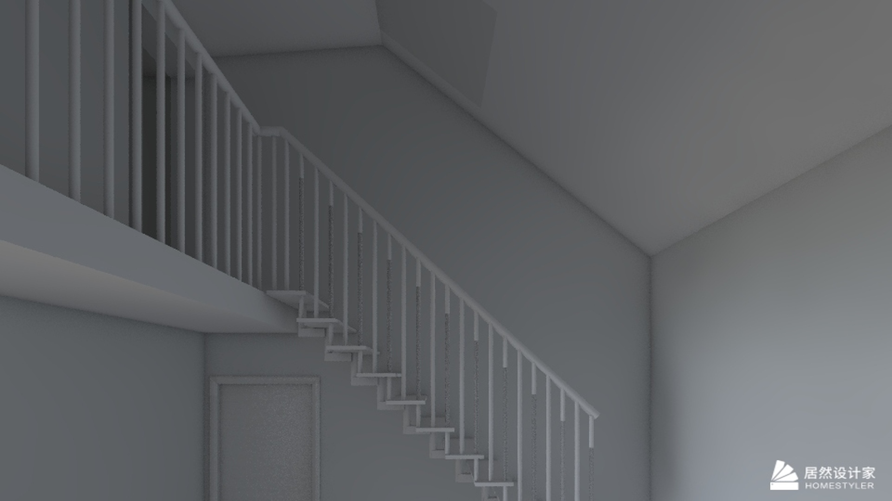 混搭风格一室一厅装修设计效果图