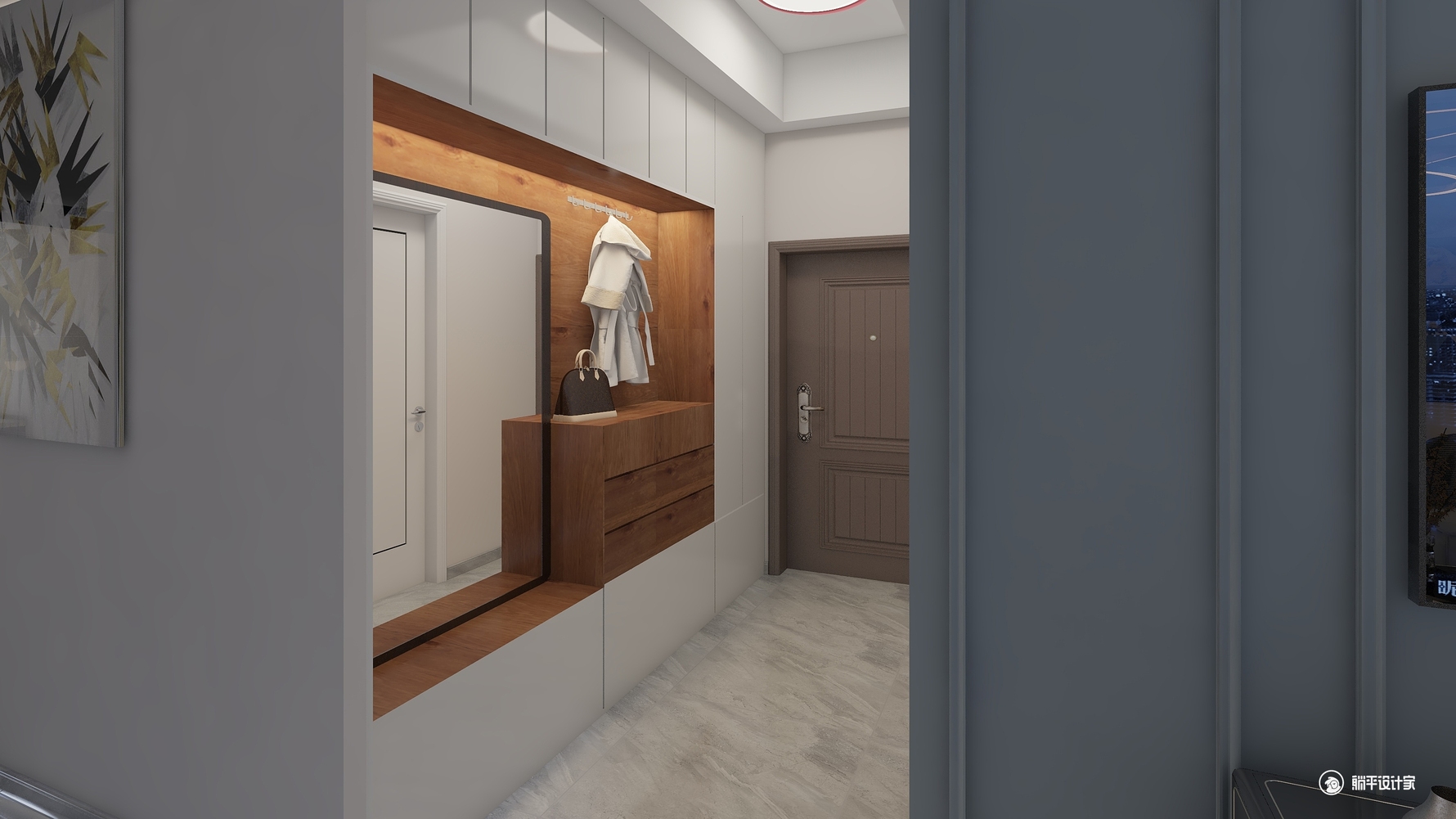 其它风格三室一厅装修设计效果图