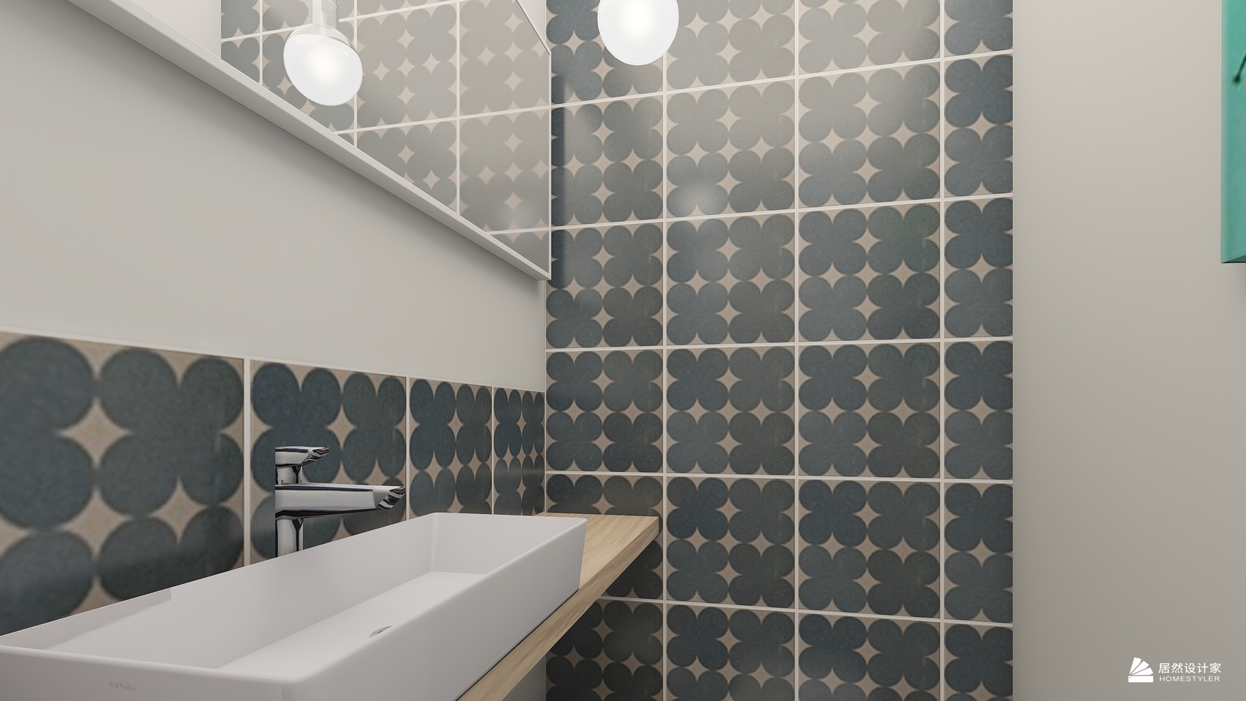 北欧风格一室一厅装修设计效果图