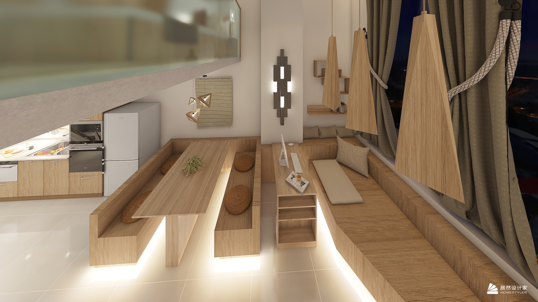 其它风格一室一厅装修设计效果图