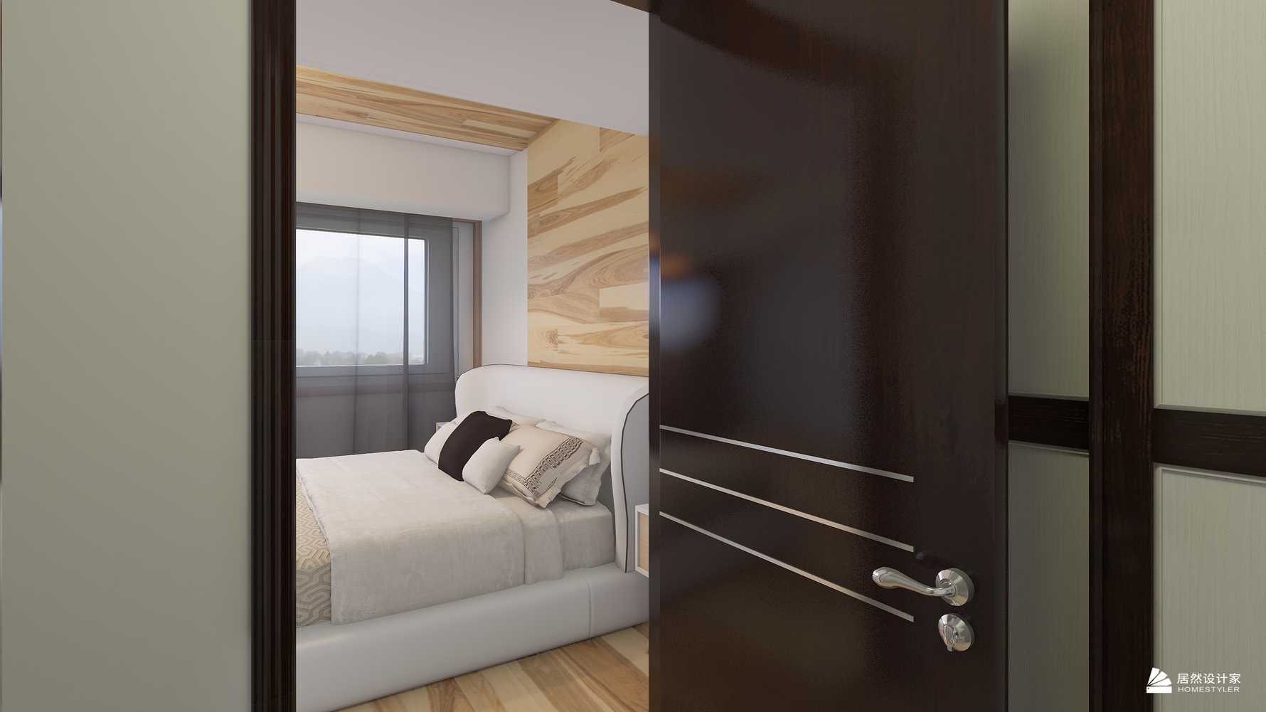 北欧风格两室两厅装修设计效果图