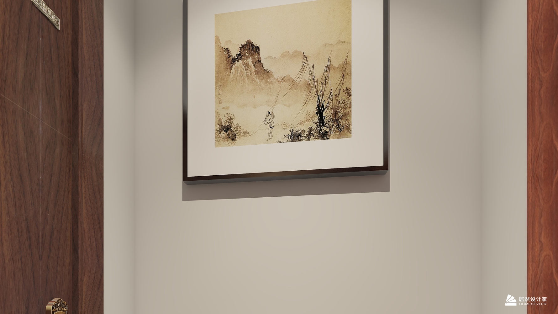 其它风格三室两厅装修设计效果图