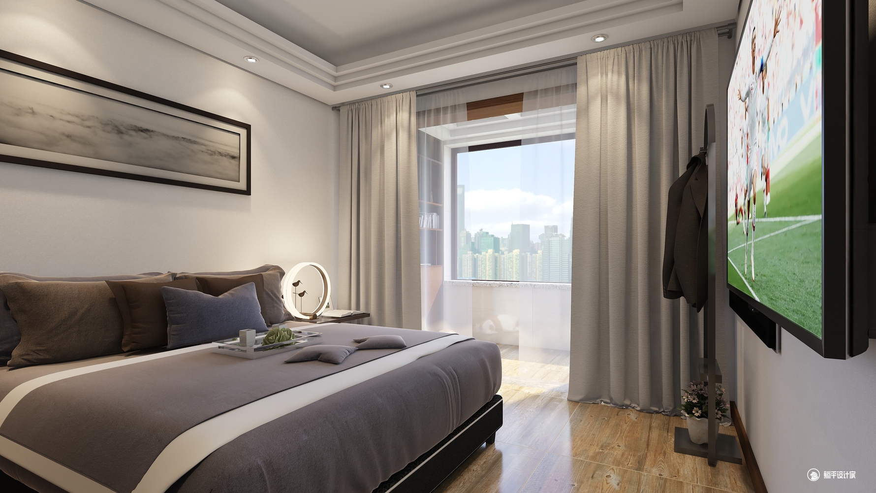 其它风格三室两厅装修设计效果图