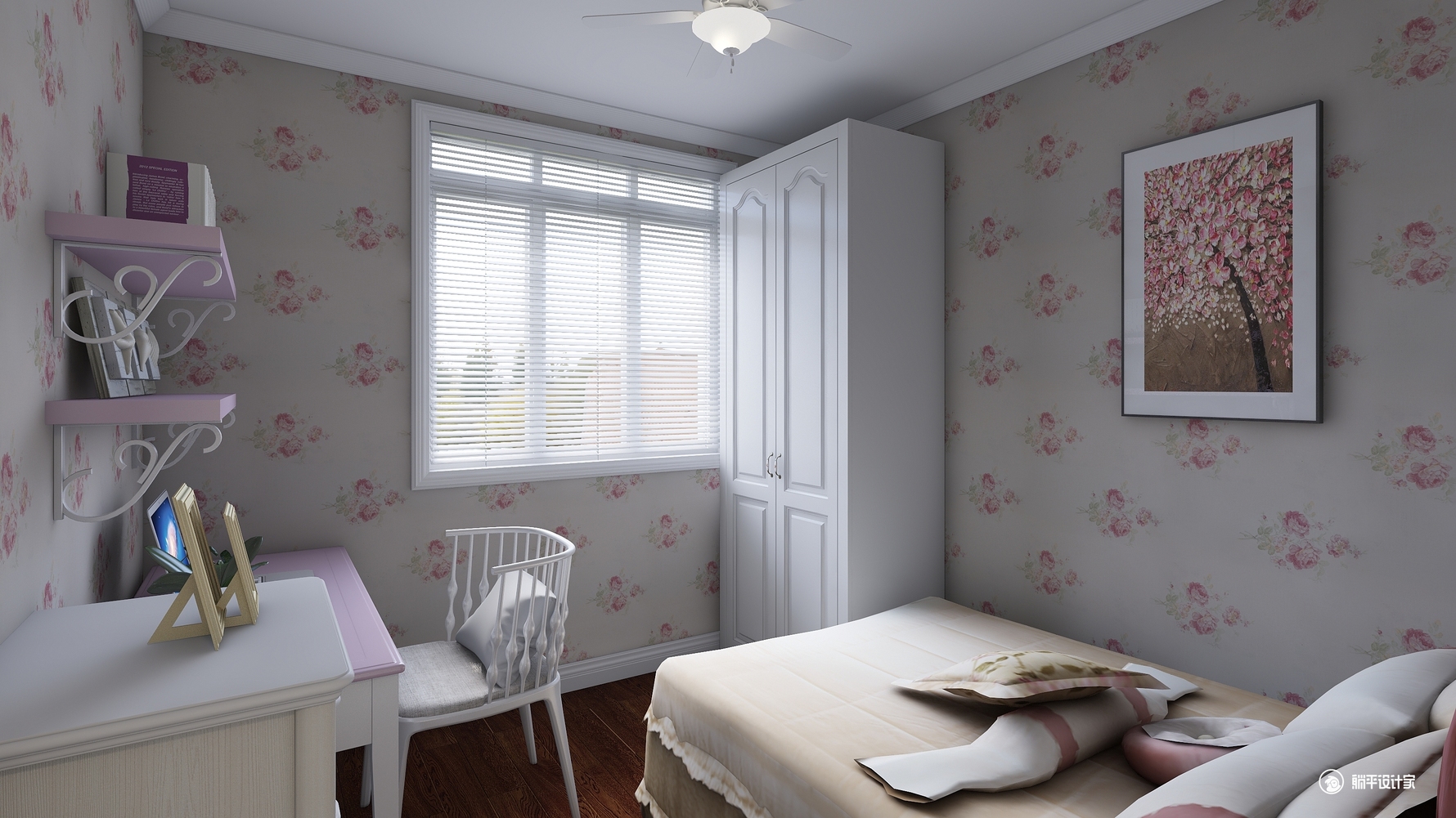 其它风格三室两厅装修设计效果图