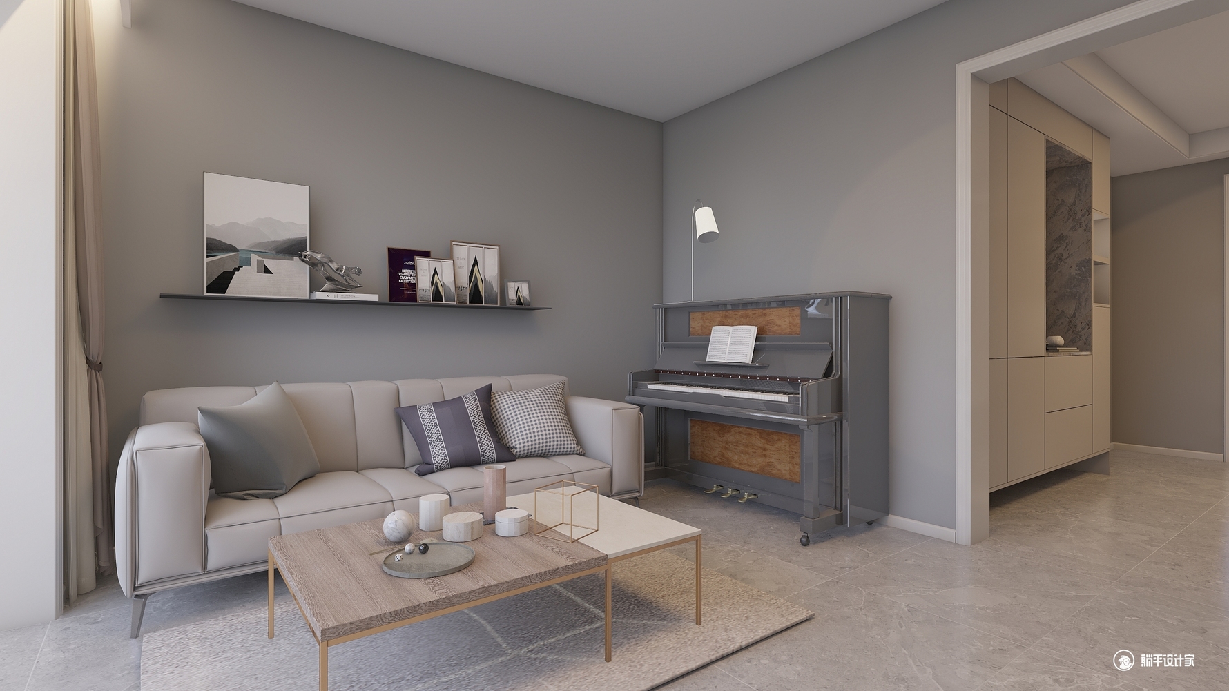 其它风格两室两厅装修设计效果图