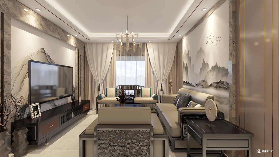 滨东花园中国风雅宅