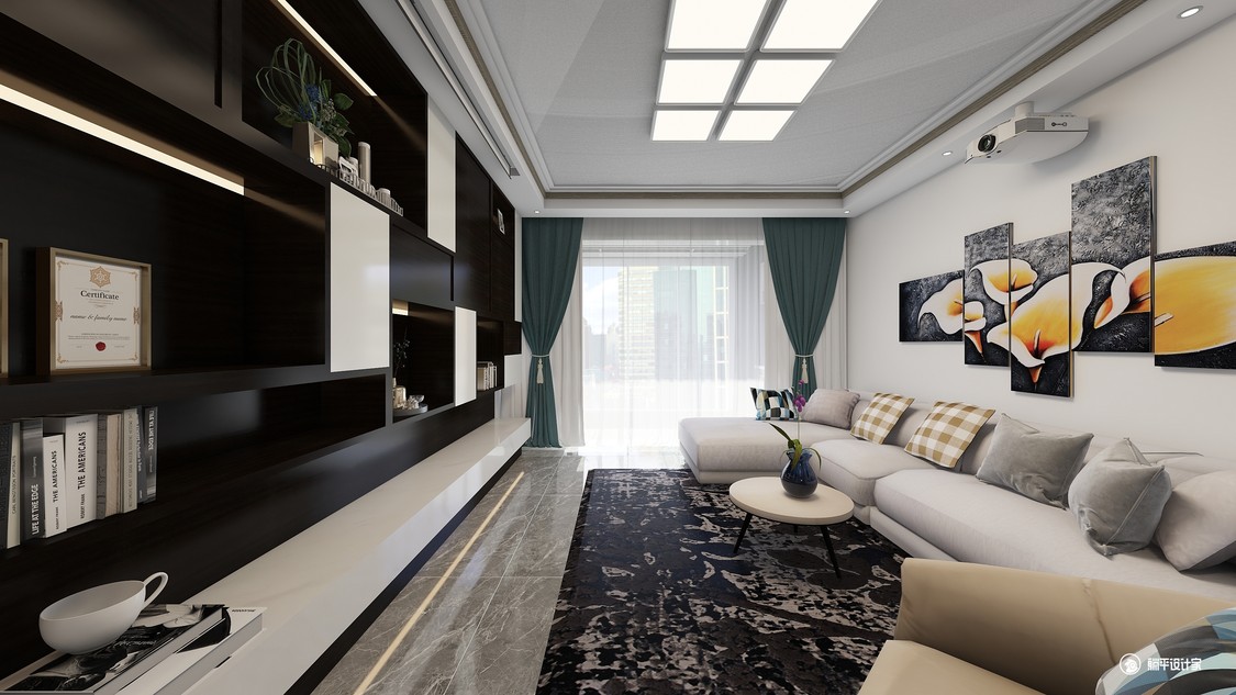 红星天铂138户型样板间