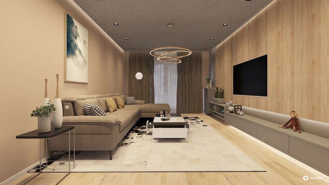 汇智五洲城三室两厅现代简约-v2