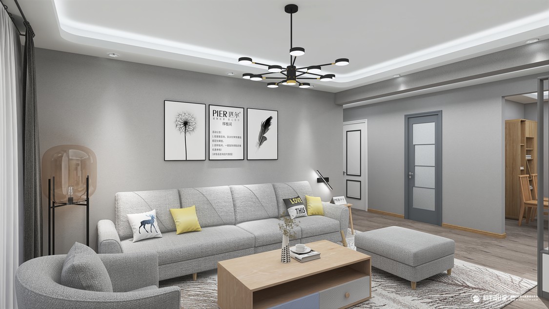 匹尔灯饰全屋样板间-7