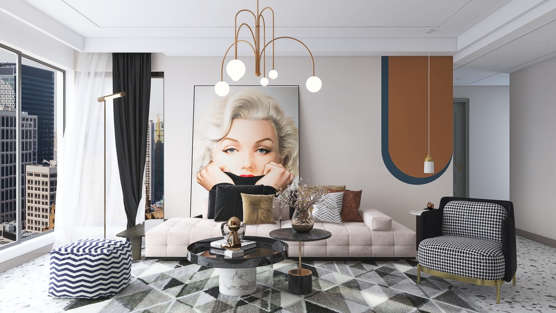 20200922-现代·时光一乍见之欢，久处不厌-客餐厅+卧室-M.R.