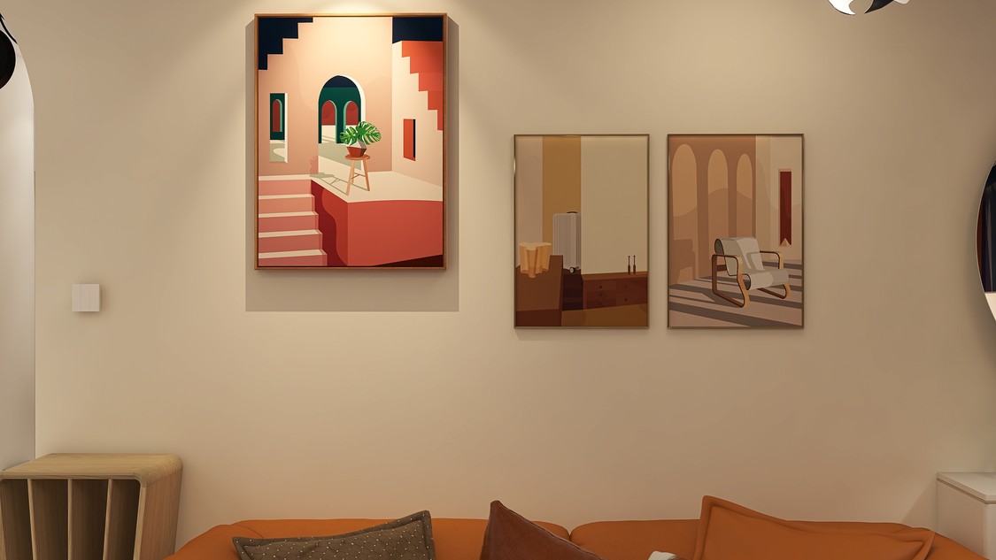 贵阳花溪碧桂园首府混搭风精装房改造