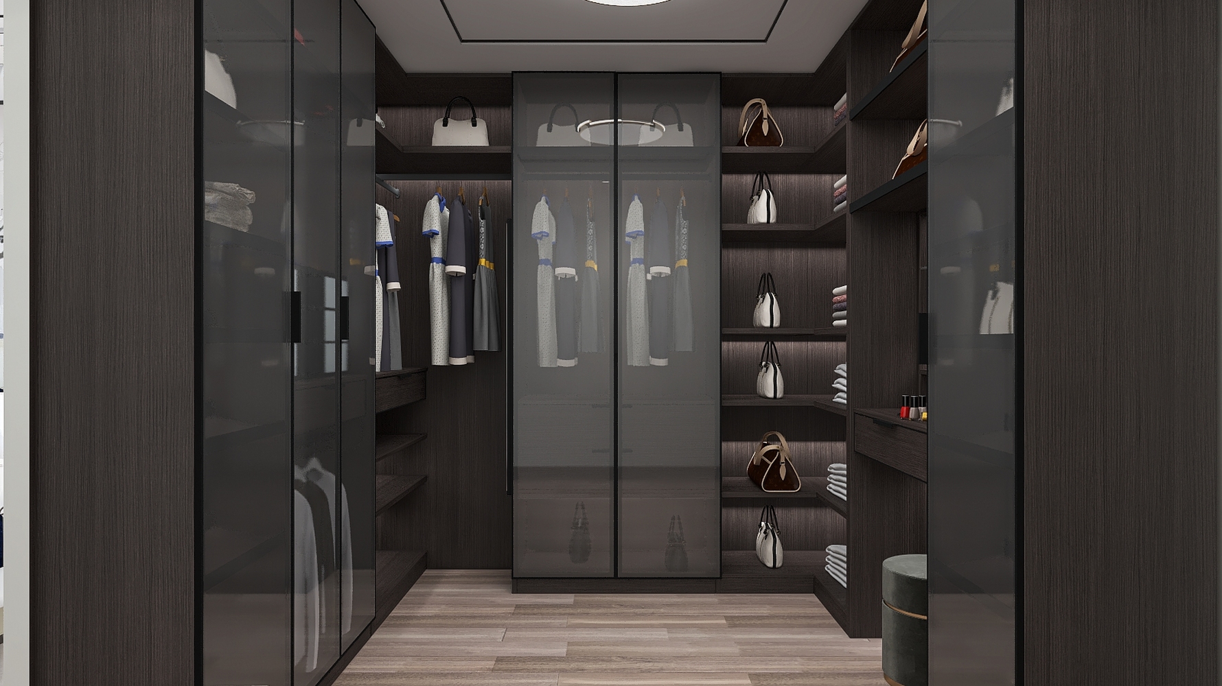 其它风格衣帽间装修设计效果图