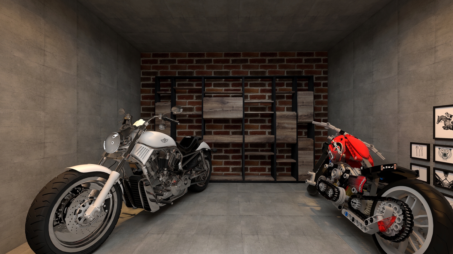 其它风格车库装修设计效果图