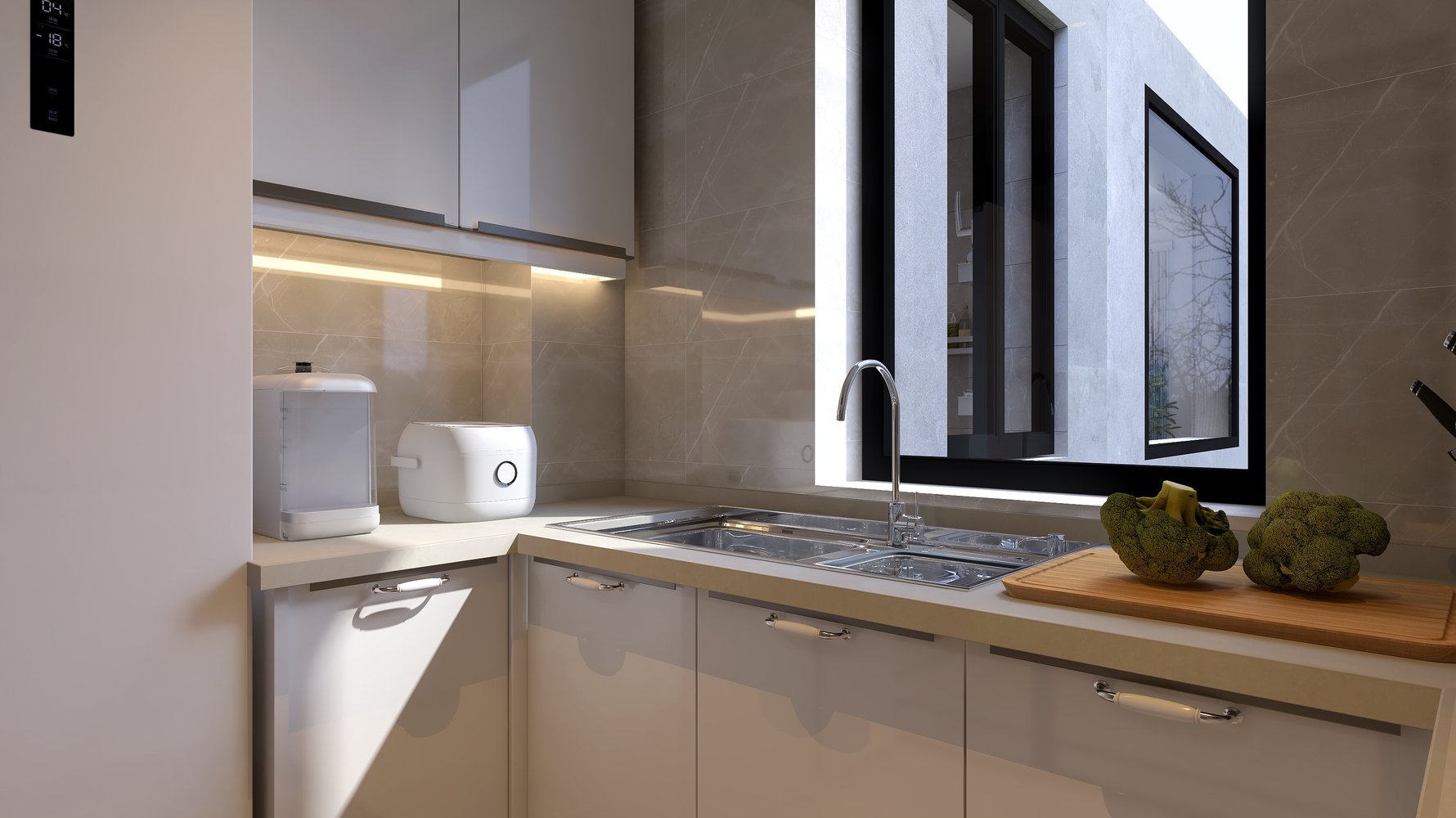 现代风格厨房装修设计效果图